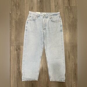 NEW CITIZENS OF HUMANITY dahlia bow leg baby‎ roll jeans in ribbon Sz 31